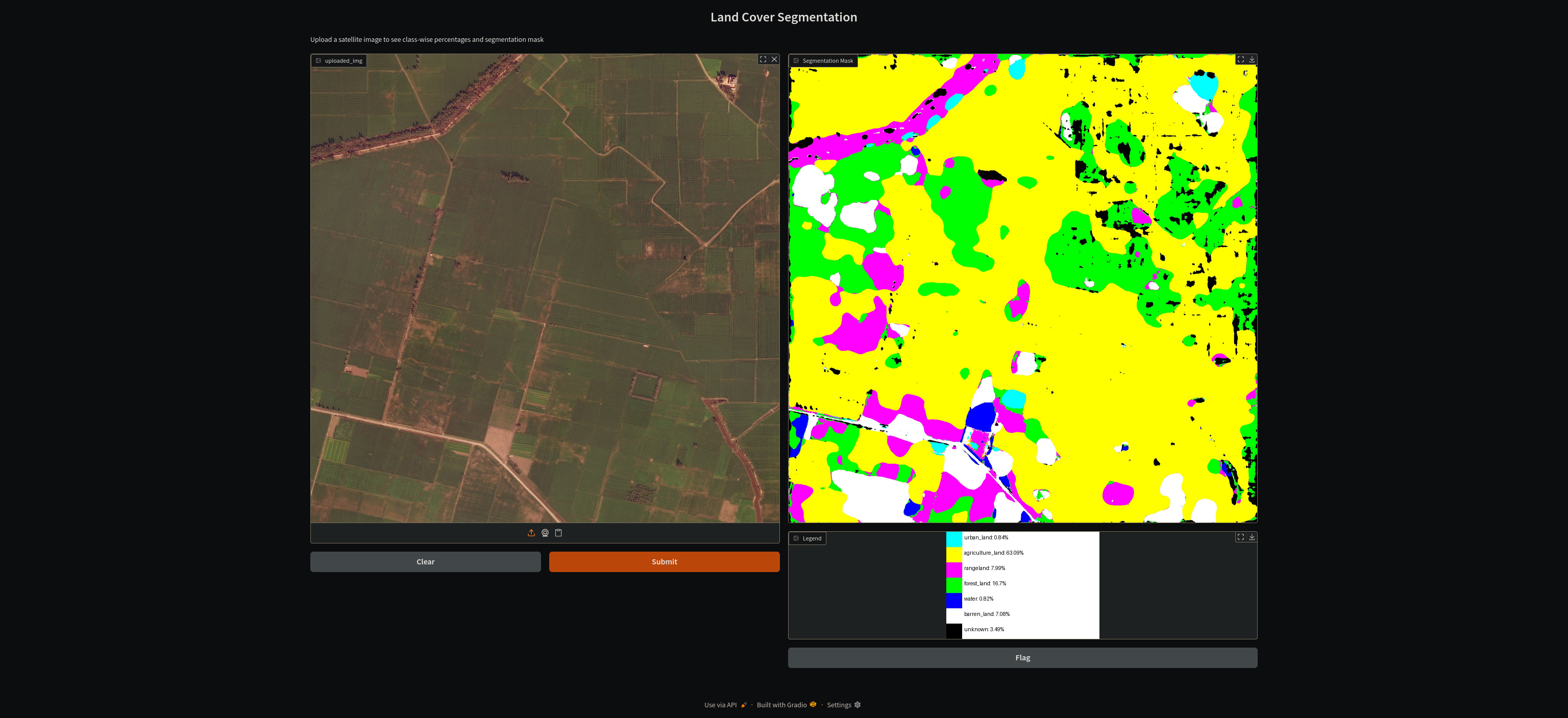 water land segmentation